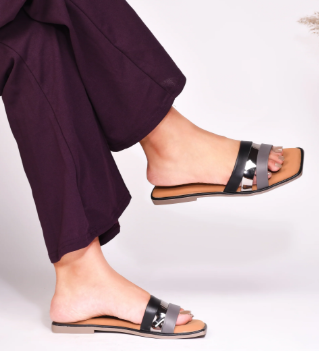 Slip-On Flat Sandals